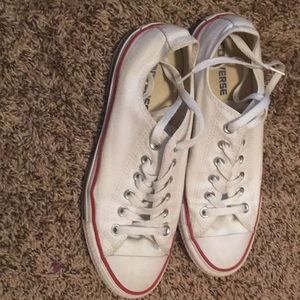 White all star Lipton converse